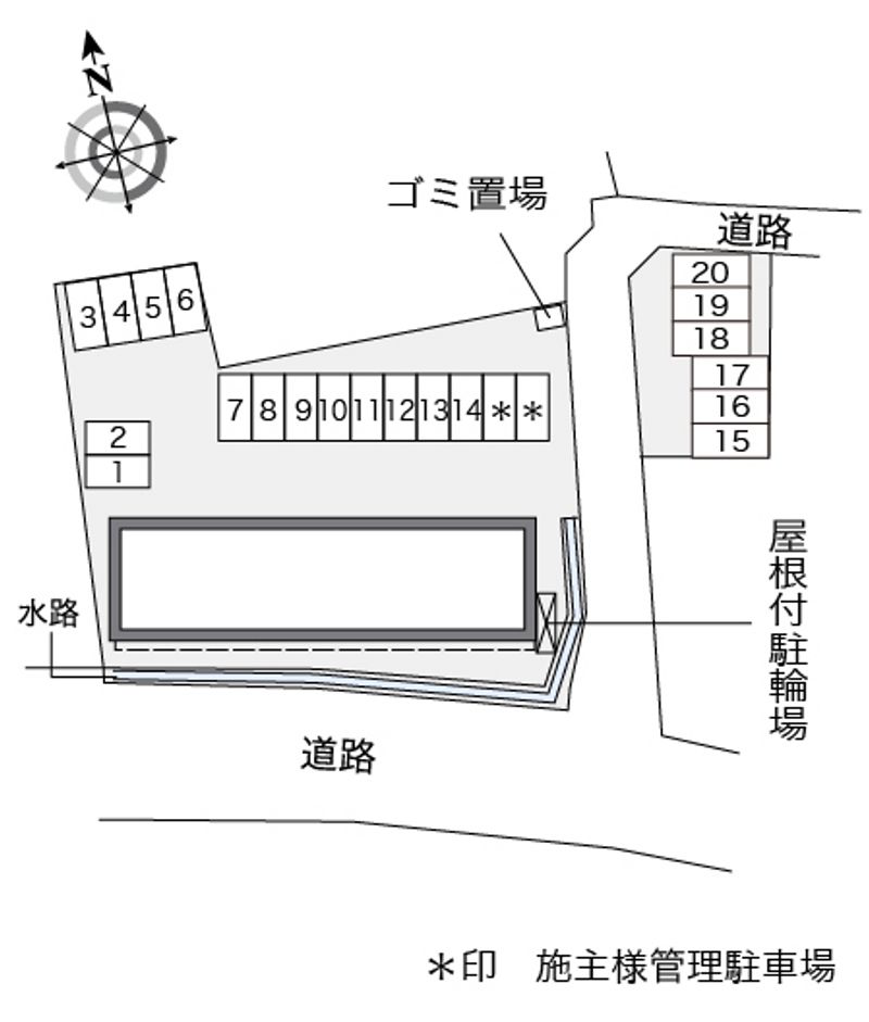 レオパレス白枝 共用部分