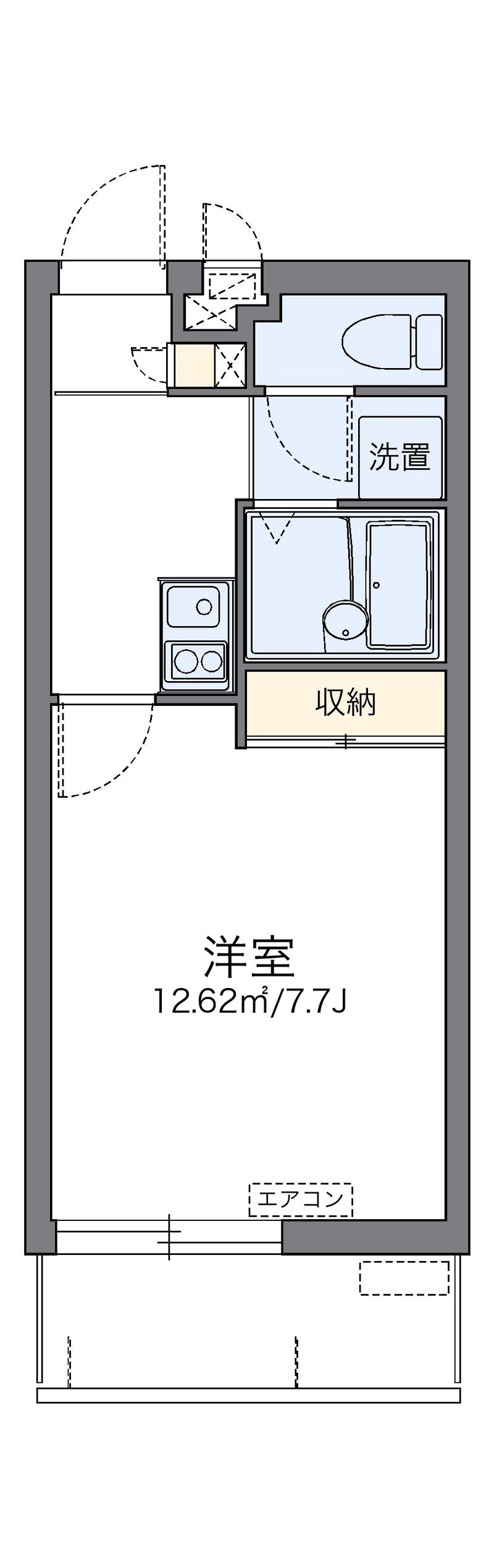レオネクストしろかめ 間取図