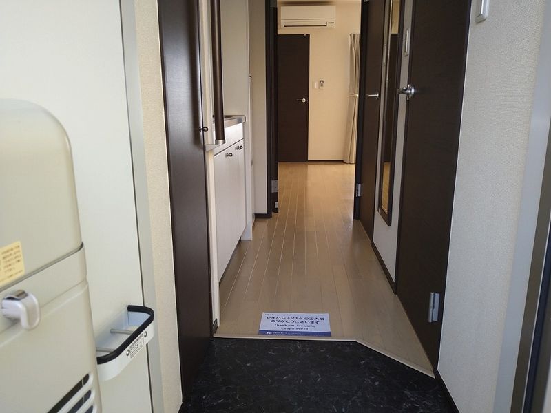 クレイノサニープレイス宮前平 玄関