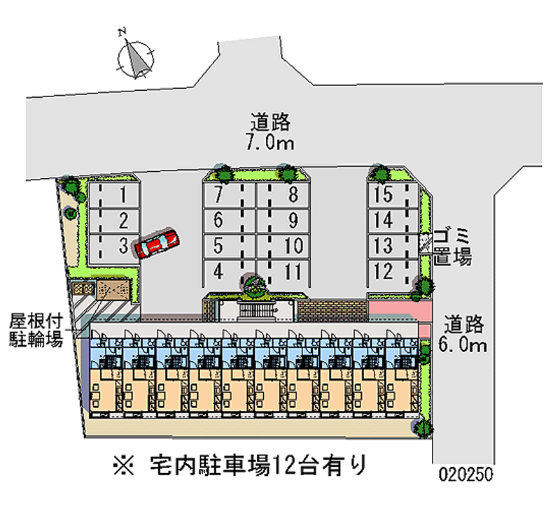 20250月租停车场