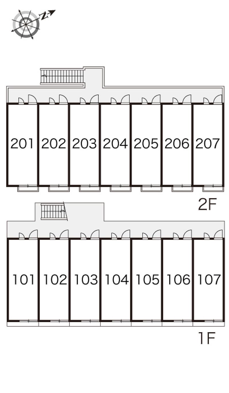 レオパレスＪ 間取配置図