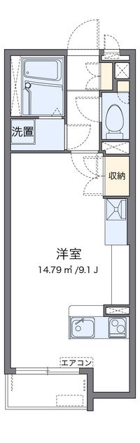 ミランダパームコート 間取り図