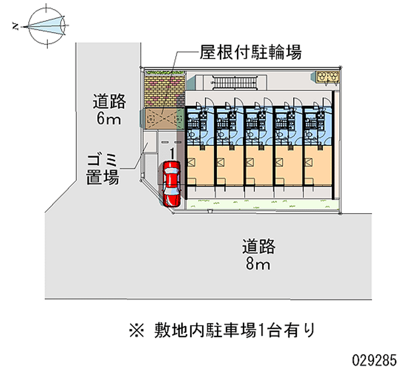 レオパレス樹 区画図
