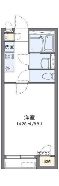 クレイノＮｅｘｔ　ＳｔａｇｅⅣ 間取り図