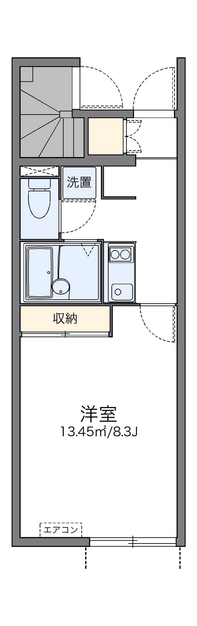 レオネクスト延珠北 間取図