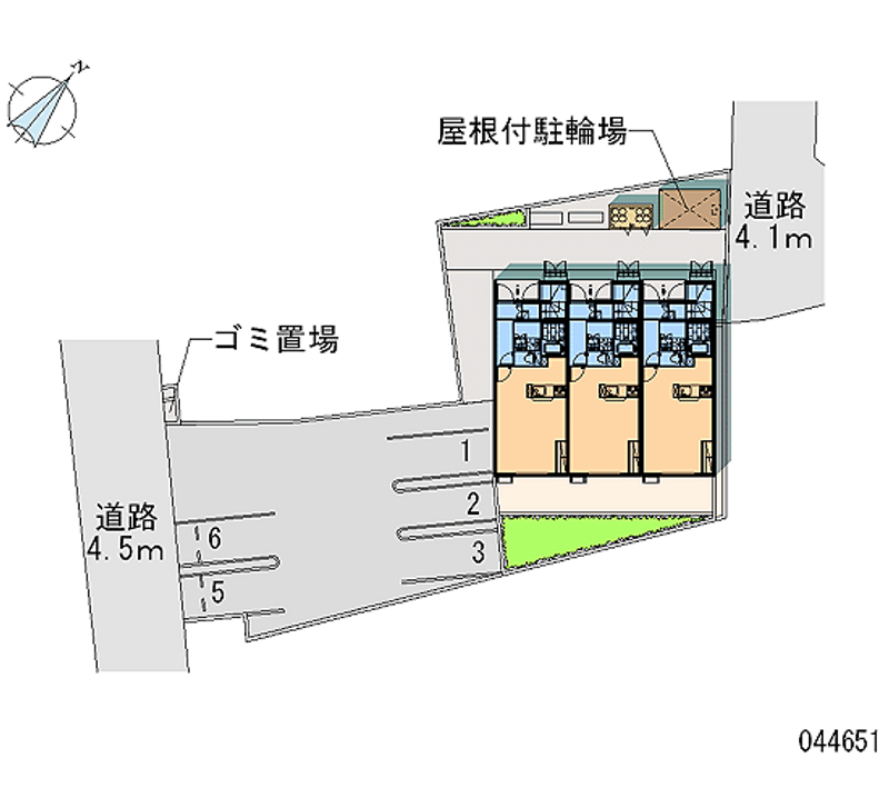 レオネクスト福岡 区画図