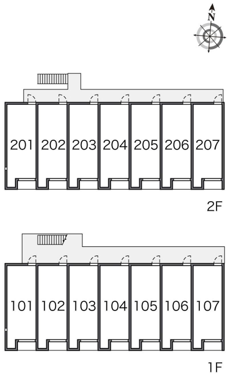 レオネクスト花水台 間取り配置図