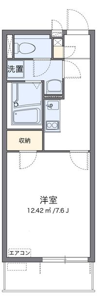 クレイノラルーチェ 間取り図