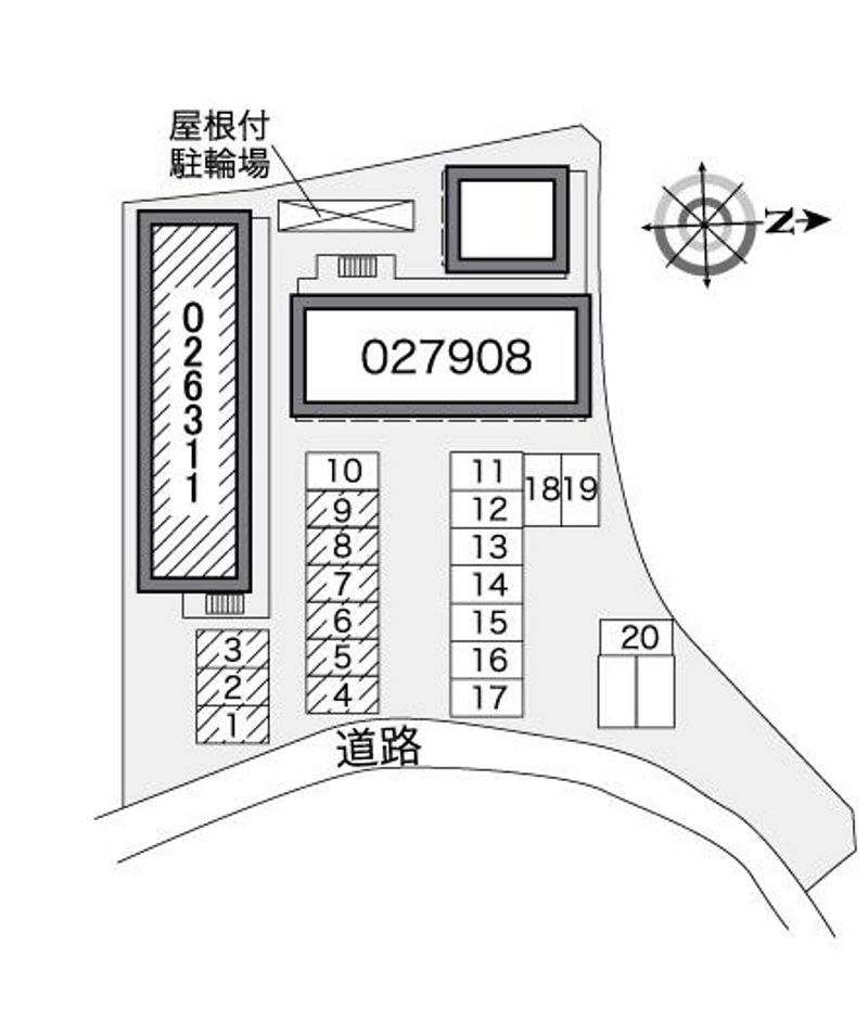 レオパレスプレミール 駐車場