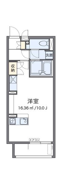 ミランダベル　エスポワール青葉 間取り図
