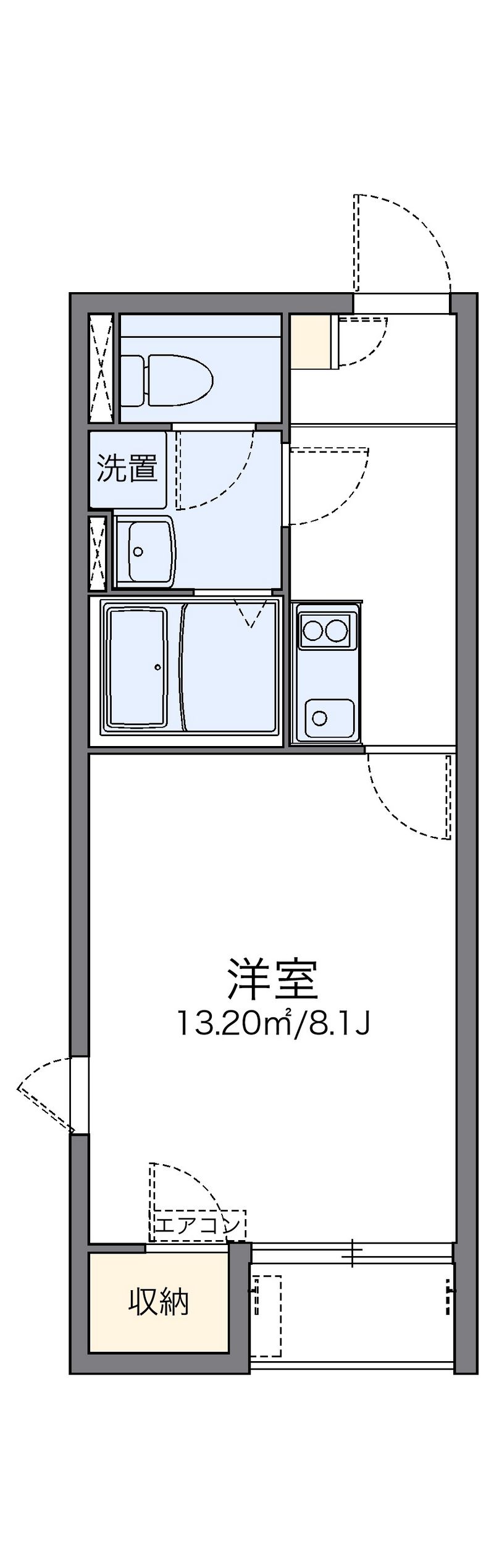 レオネクストカーサ藤 間取り