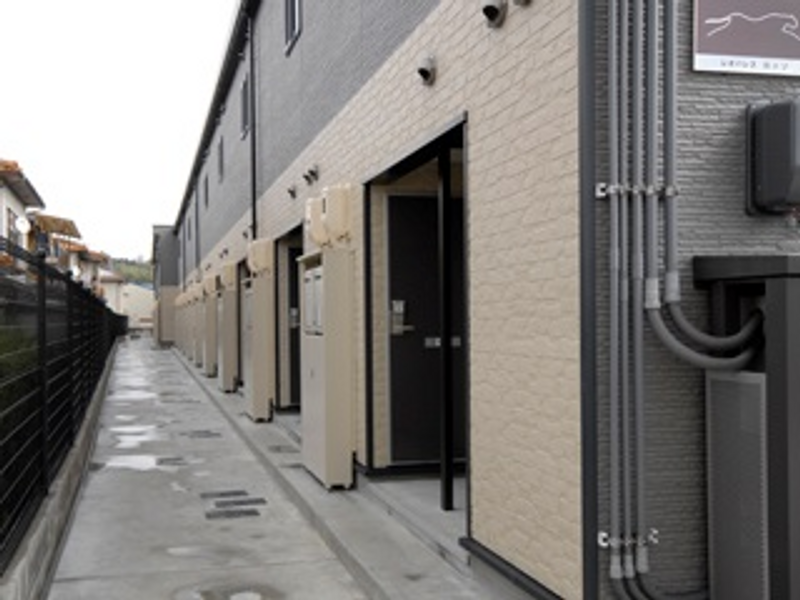 レオパレスロッソ 玄関