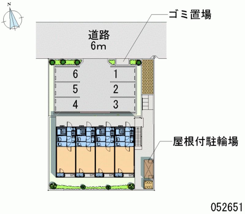 52651 Monthly parking lot