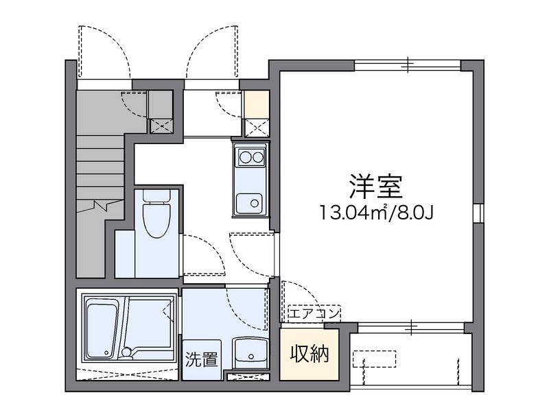 レオネクストアゼリア 間取図