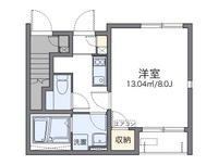 レオネクストアゼリア 間取り図