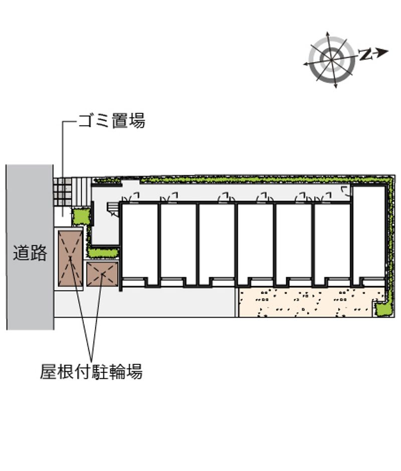 クレイノｍｚ三河島 配置図