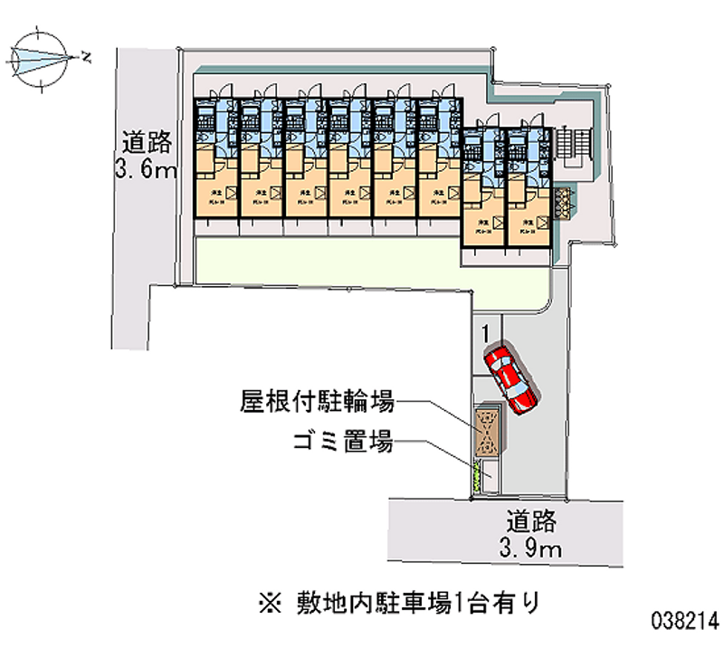 38214 Monthly parking lot