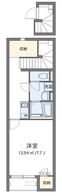 クレイノボヌール 間取り図