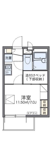 レオパレスＢＬＵＥ　ＮＯＴＥ 間取り図