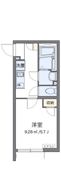 クレイノサンザシ 間取り図