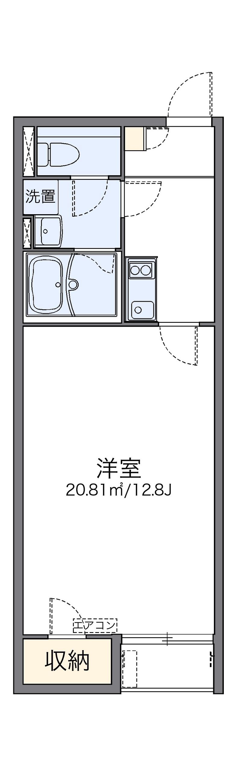レオネクスト山根 間取図