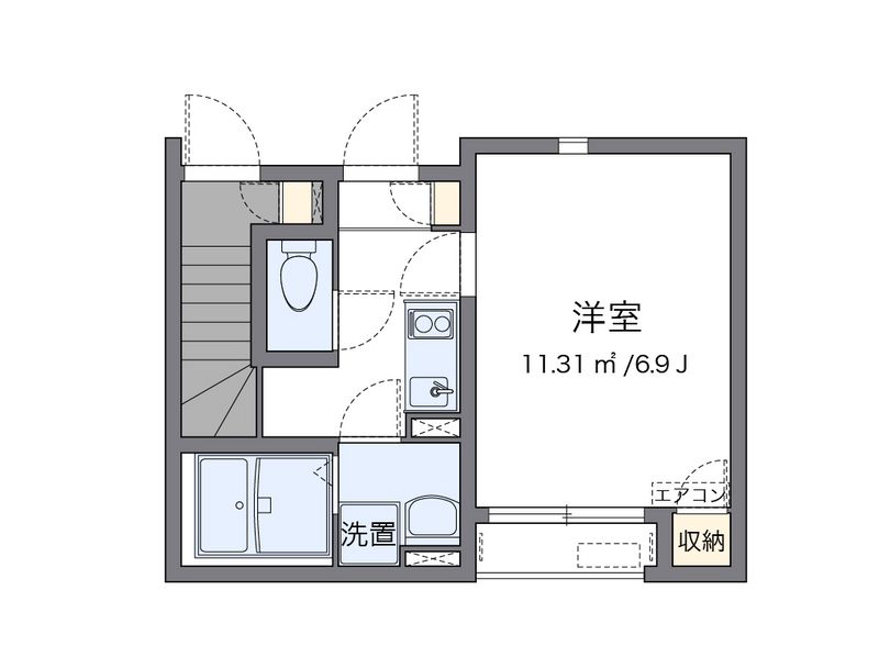 クレイノブレスボヌール 間取り