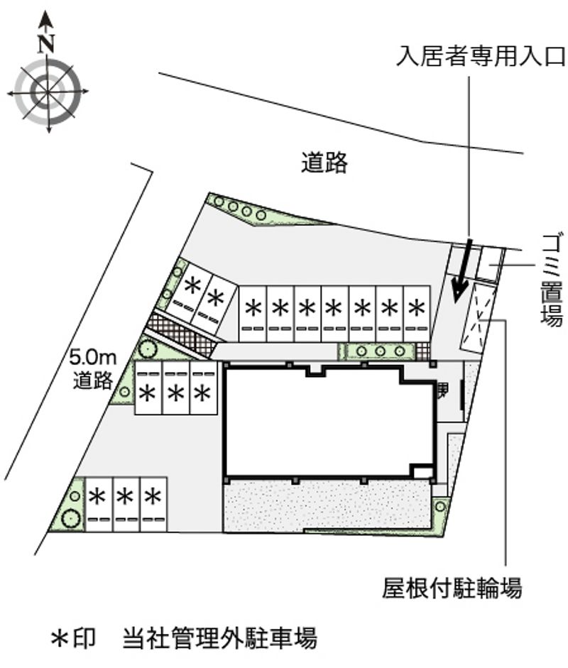 レオネクストグラティチュード 配置図
