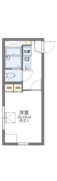 レオパレスラピスラズリ 間取り図