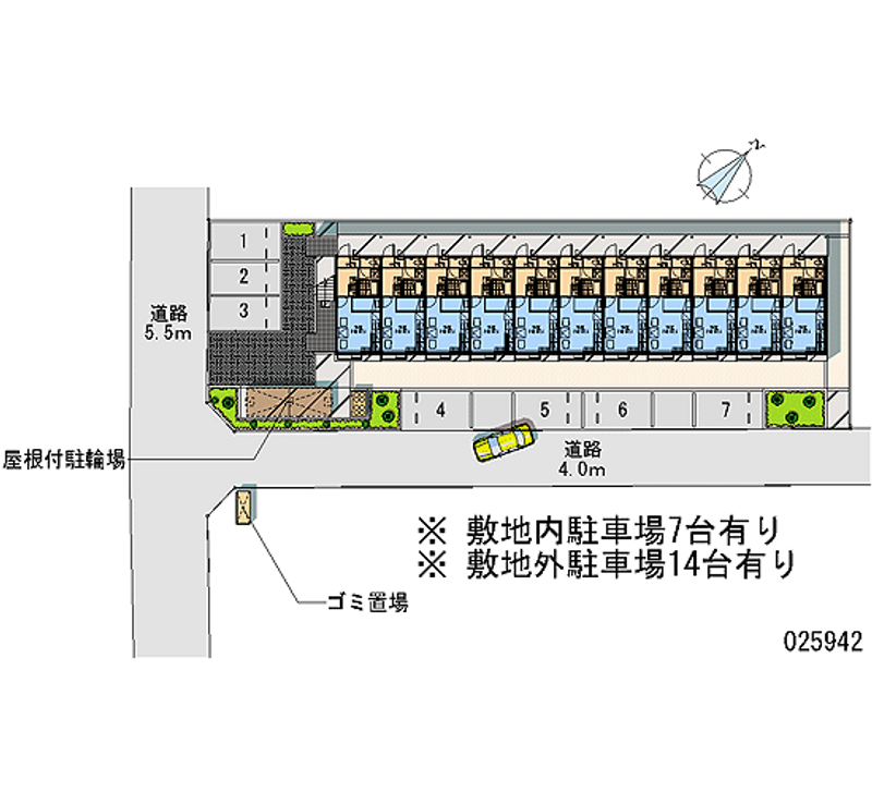 25942月租停車場