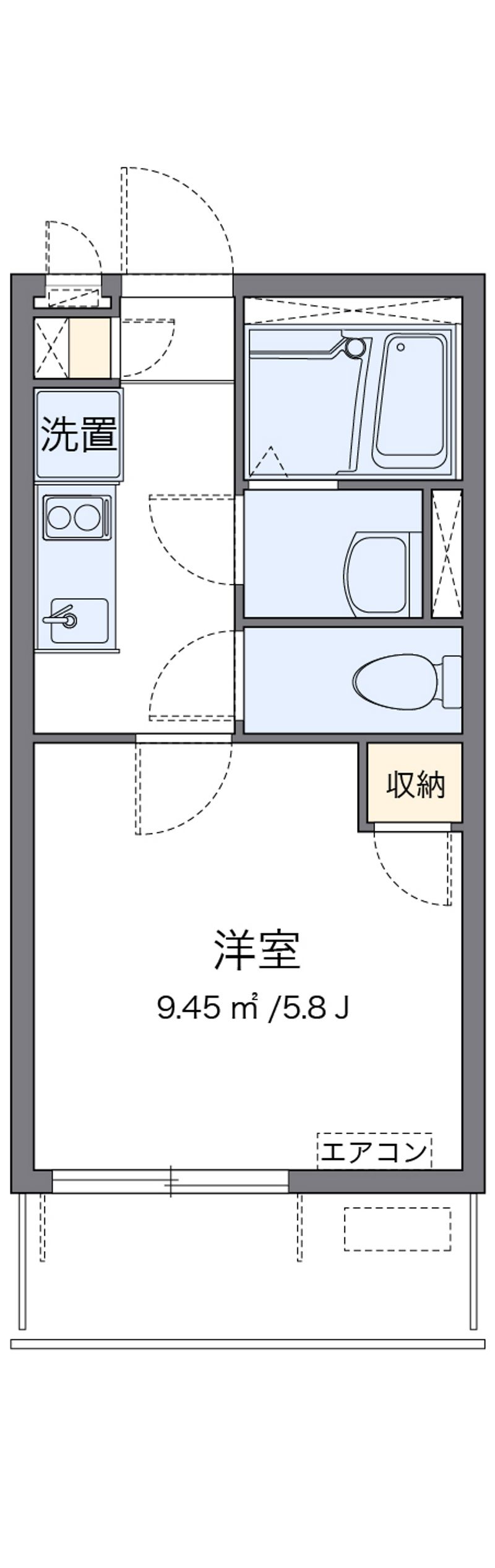 レオネクストラ　プラクミーヌⅠ 間取図