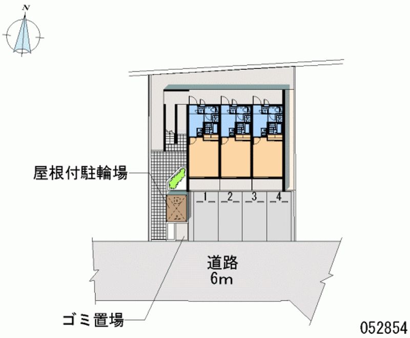 レオネクストしろかめ 月極駐車場