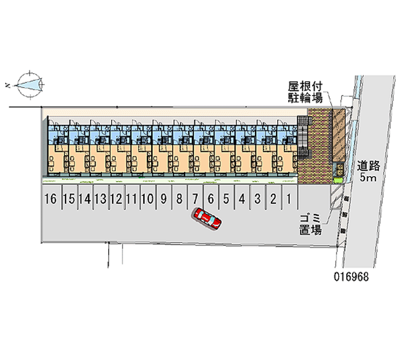 レオパレスＣｏｍｆｏｒｔ 月極駐車場