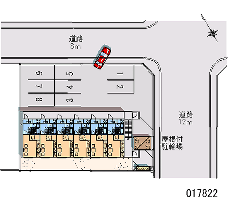 17822 Monthly parking lot