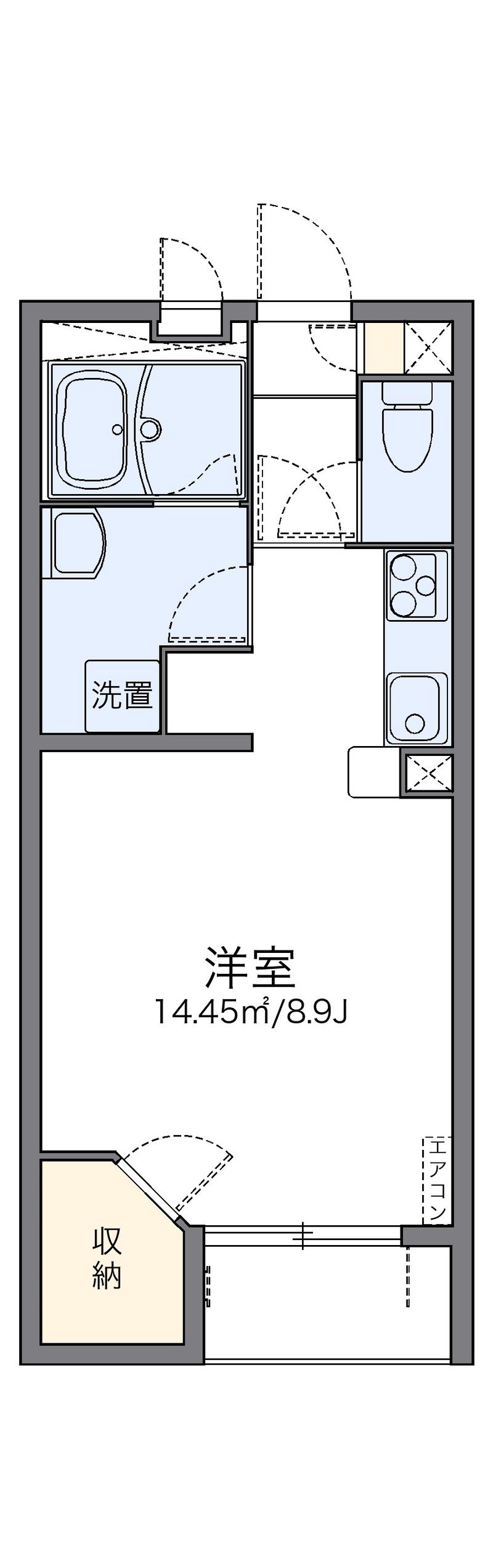 レオネクストスマイル 間取図