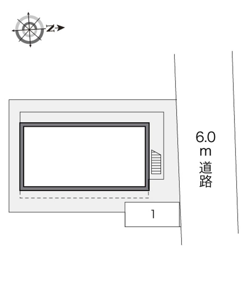 レオパレスさくらⅡ 配置図