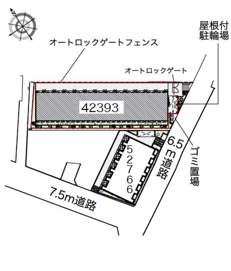 レオネクストやまと 配置図