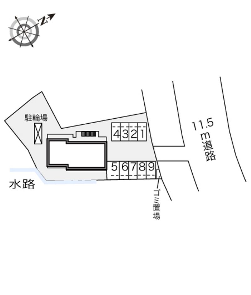 レオパレス未来 配置図