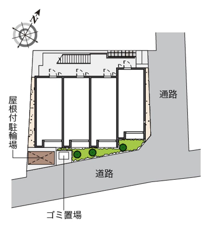 レオネクストグランデ上大岡 配置図