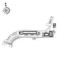 レオパレス赤田Ⅱ 駐車場