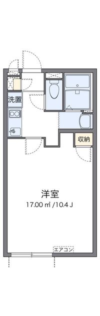 クレイノテルース 間取り図