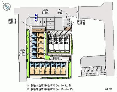 36492 Monthly parking lot