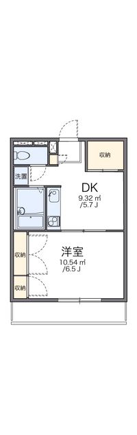 レオパレスフューチャー 間取り図