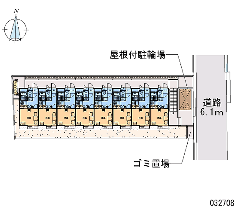 レオパレス奈良大宮 区画図