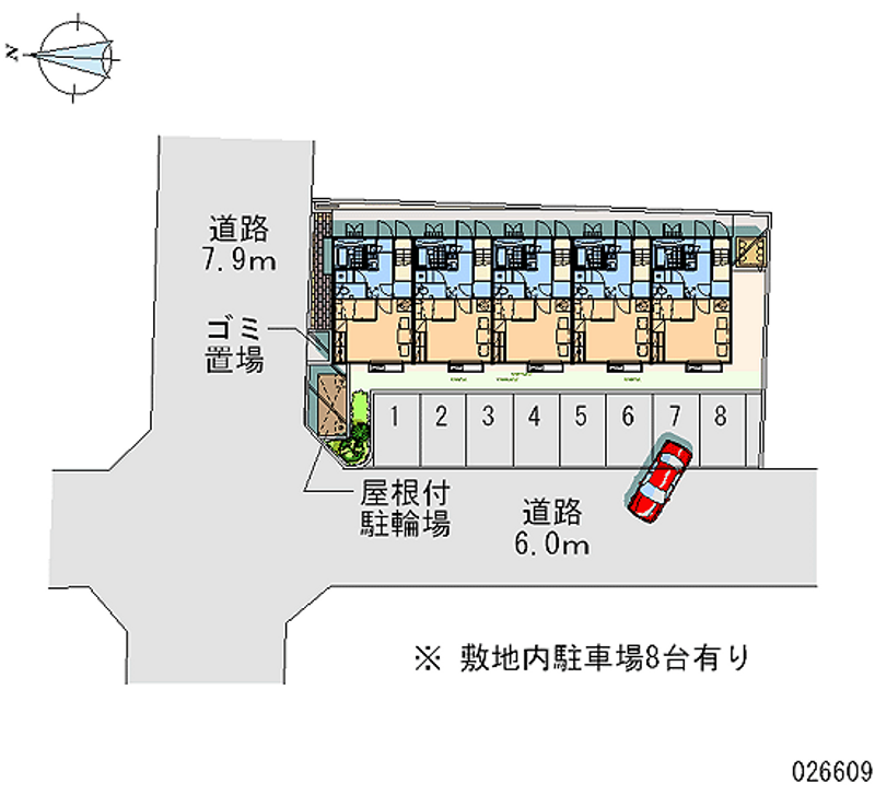 26609 Monthly parking lot