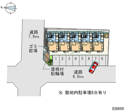 26609 Monthly parking lot