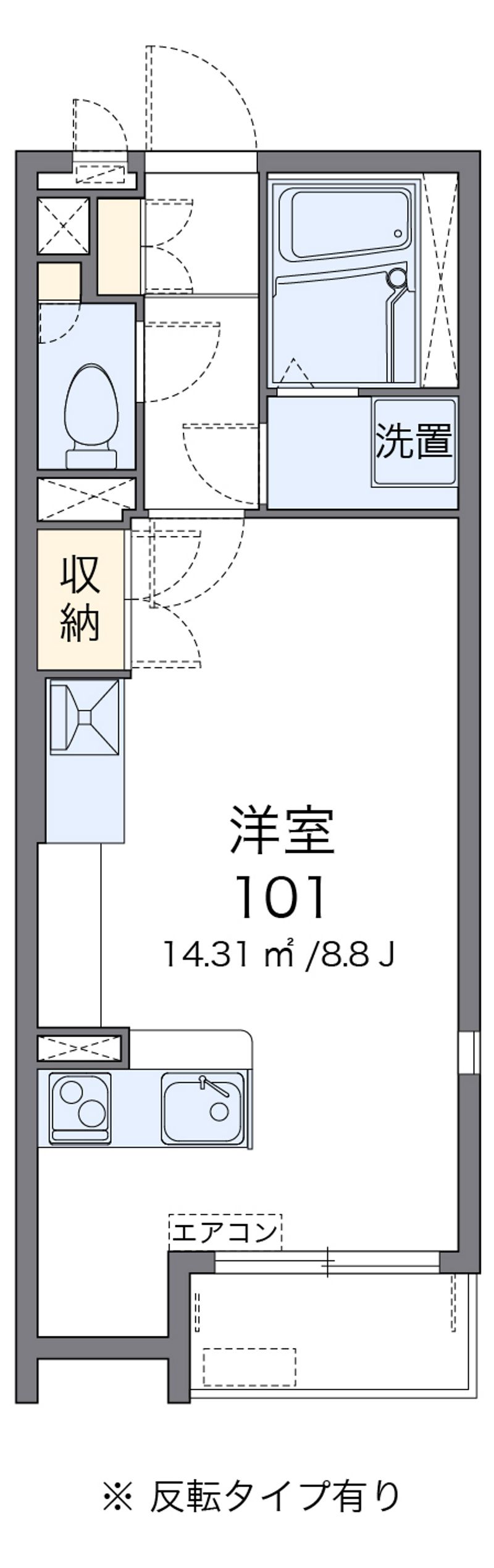 ミランダＨＫ 間取図