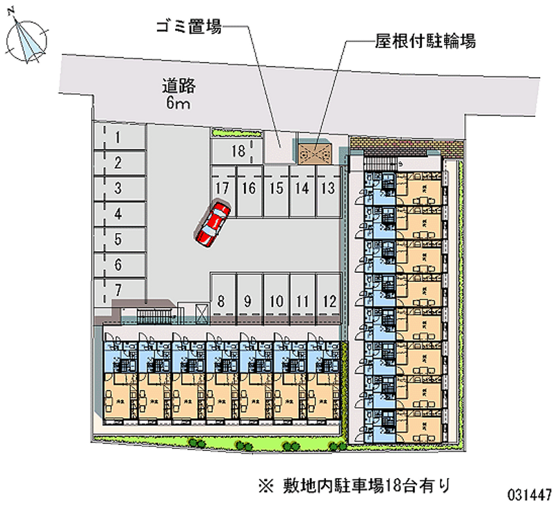 31447 Monthly parking lot