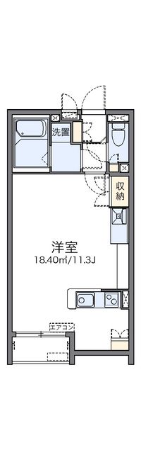 レオネクストグランビュー清水山 間取り図