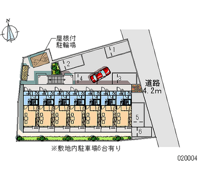 20004 Monthly parking lot