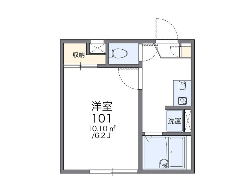 レオパレスＫ＆Ｒ 間取図